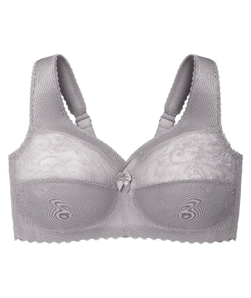 Glamorise Magiclift Original Wire-Free Support Bra - Soft Gray - Image 5