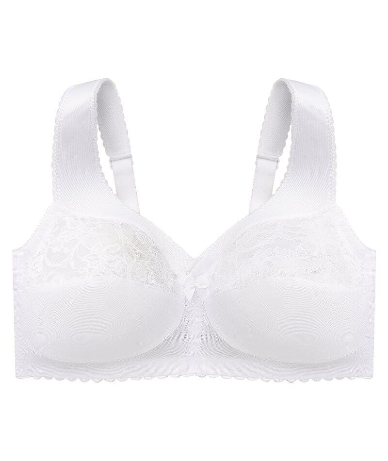Glamorise Magiclift Original Wire-Free Support Bra - White - Image 5