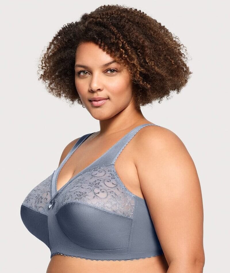 Glamorise Magiclift Original Wire-Free Support Bra - Folkstone Gray - Image 4
