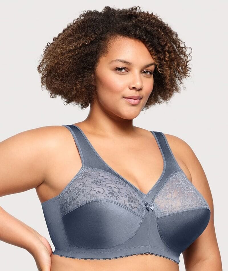 Glamorise Magiclift Original Wire-Free Support Bra - Folkstone Gray - Image 5