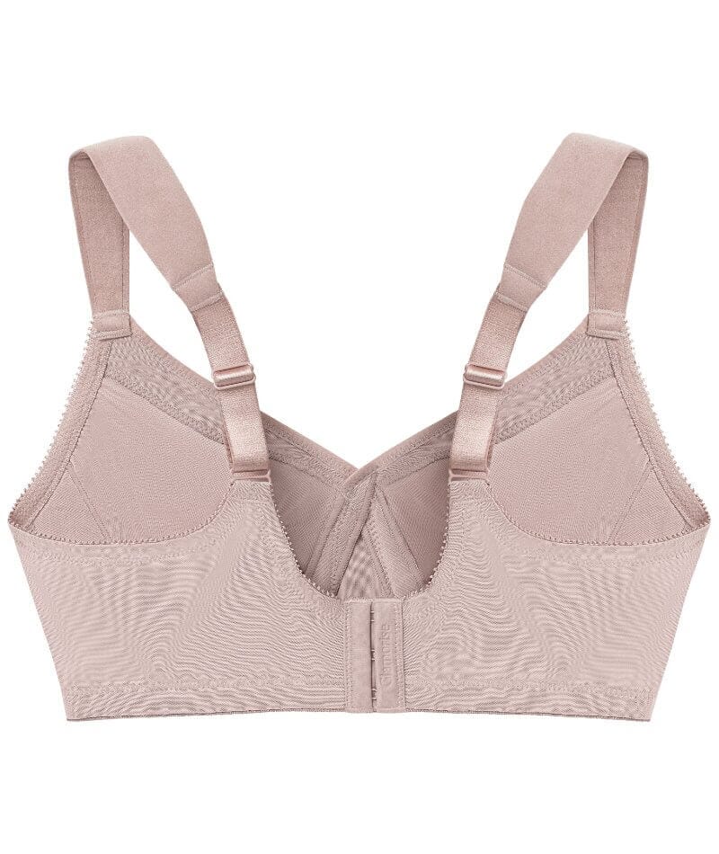 Glamorise Magiclift Seamless Support Wire-Free T-Shirt Bra - Taupe - Image 5