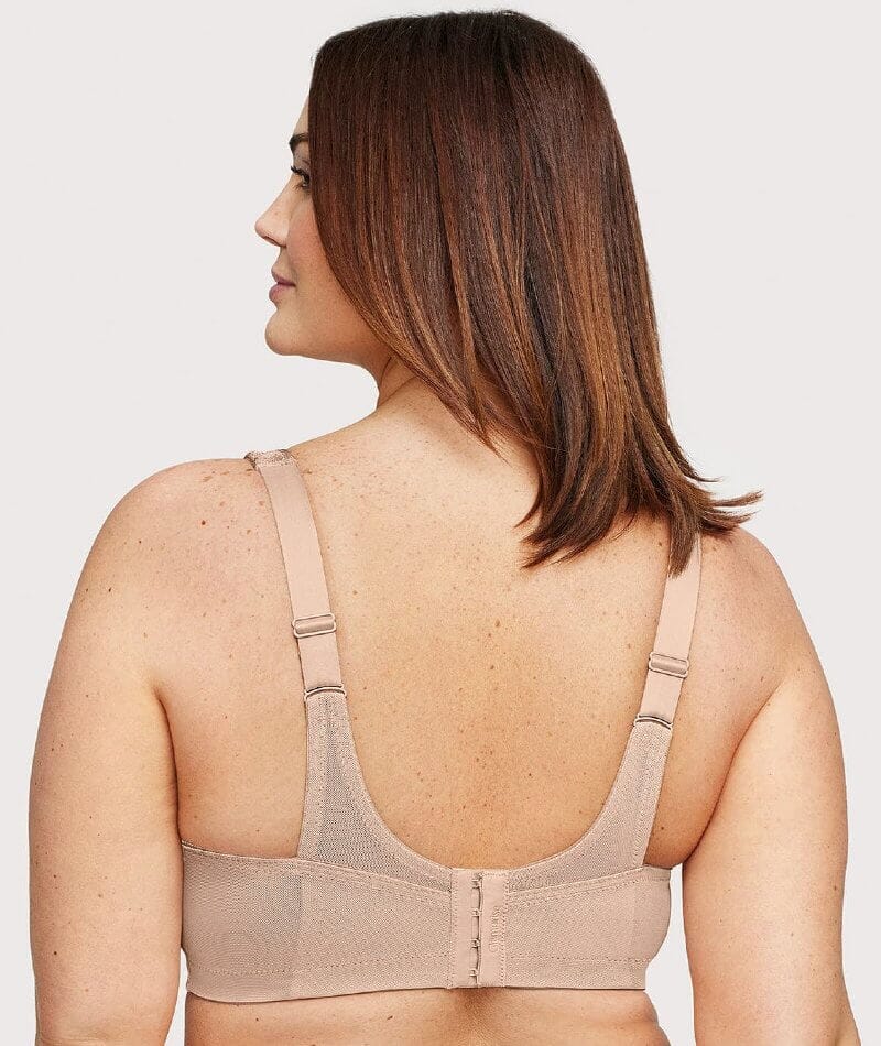 Glamorise Magiclift Seamless Wire-Free Everyday Bra - Cafe - Image 2