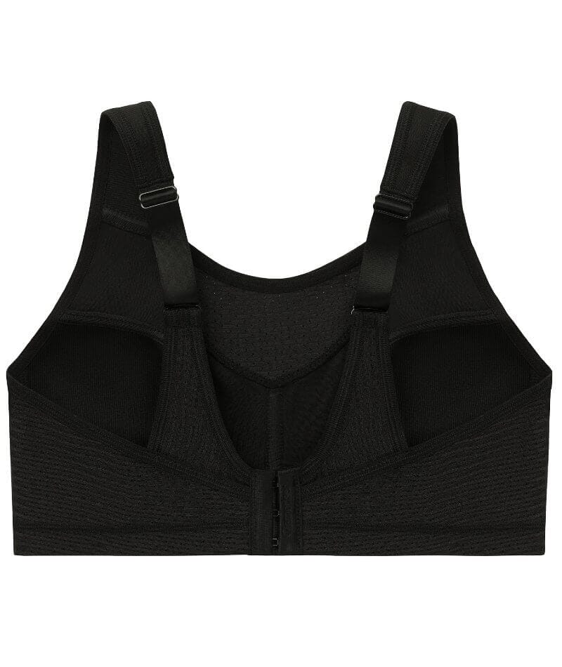Glamorise No-Bounce Camisole Elite Wire-Free Sports Bra - Black - Image 5