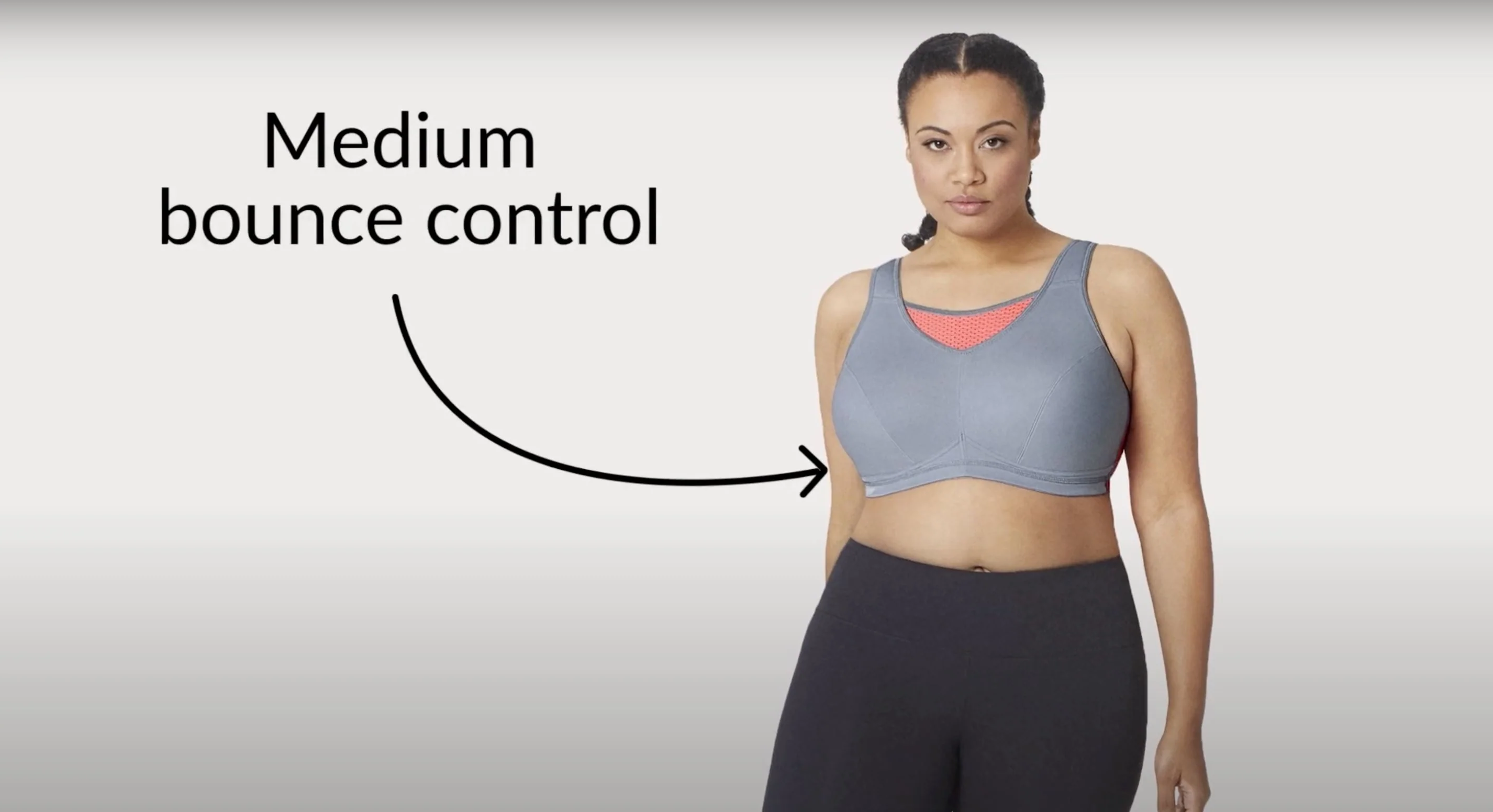 Glamorise No-Bounce Camisole Elite Wire-Free Sports Bra - Black - Image 6