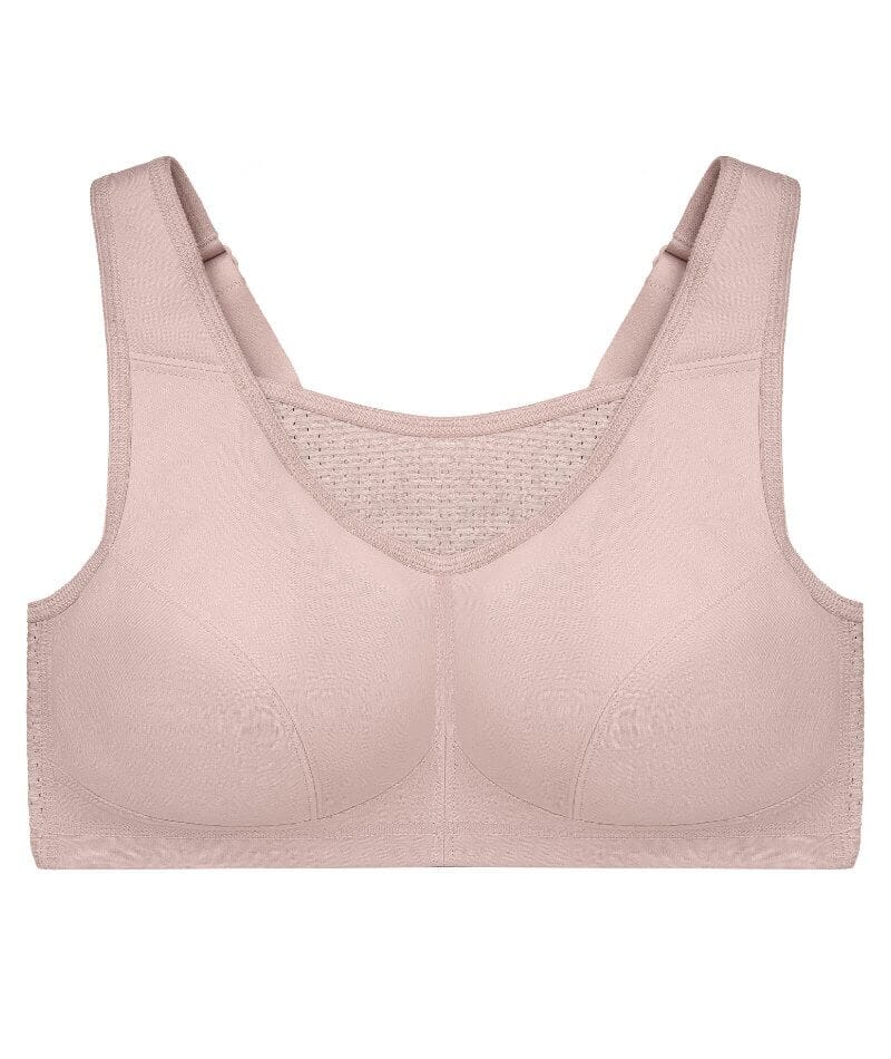Glamorise No-Bounce Camisole Elite Wire-Free Sports Bra - Rose Tan - Image 4