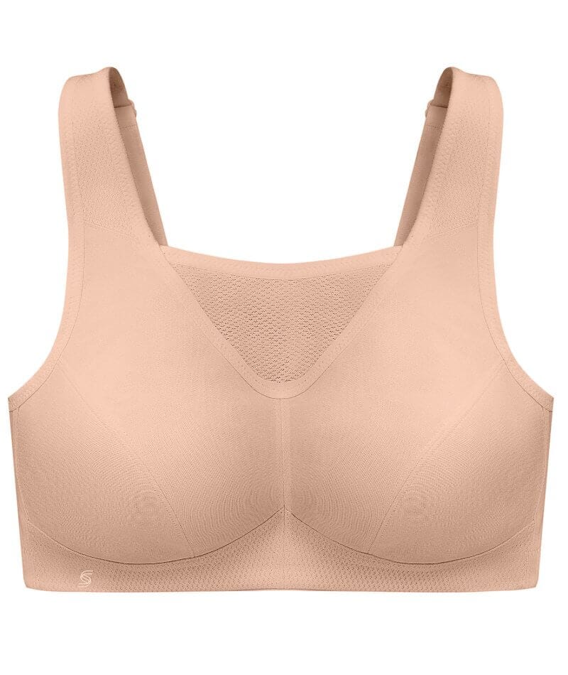 Glamorise No-Bounce Camisole Wire-Free Sports Bra - Cafe - Image 7