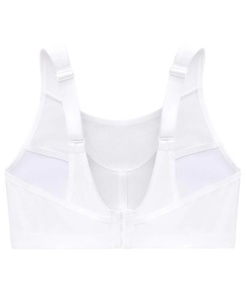 Glamorise No-Bounce Camisole Wire-Free Sports Bra - White - Image 7