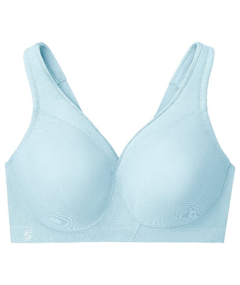 Glamorise Magiclift Seamless Wire-Free Sports Bra - Frosted Aqua - Image 4