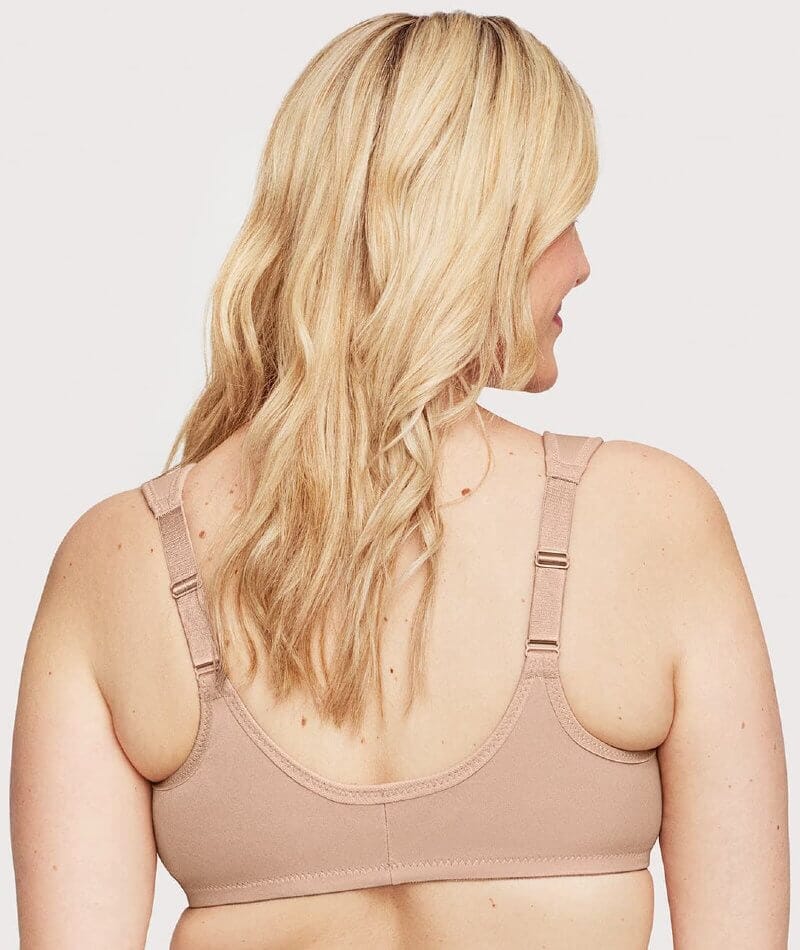 Glamorise WonderWire Front-Closure Bra - Cafe - Image 2