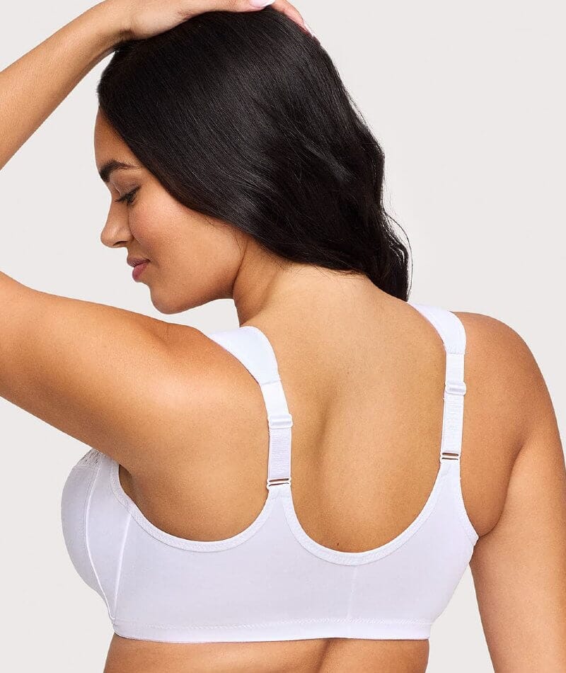 Glamorise WonderWire Front-Closure Bra - White - Image 5