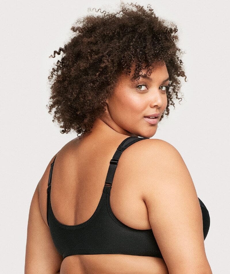 Glamorise WonderWire Front-Closure Bra 2 Pack - Black/Cappuccino - Image 11