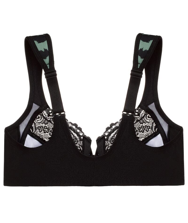 Glamorise WonderWire Front-Closure Bra - Centennial Leopard - Image 8