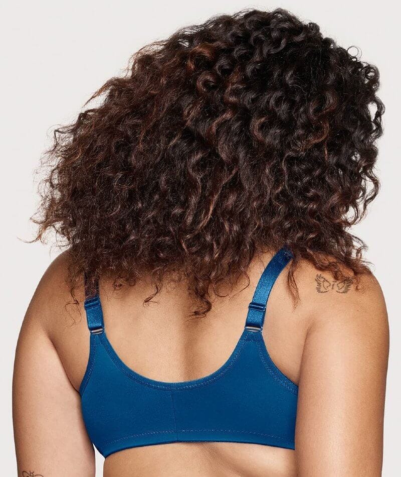 Glamorise WonderWire Front-Closure Bra - Dark Denim - Image 2