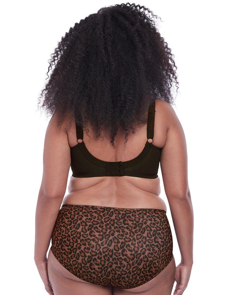 Goddess Kayla Underwire Banded Bra - Dark Leopard - Image 6