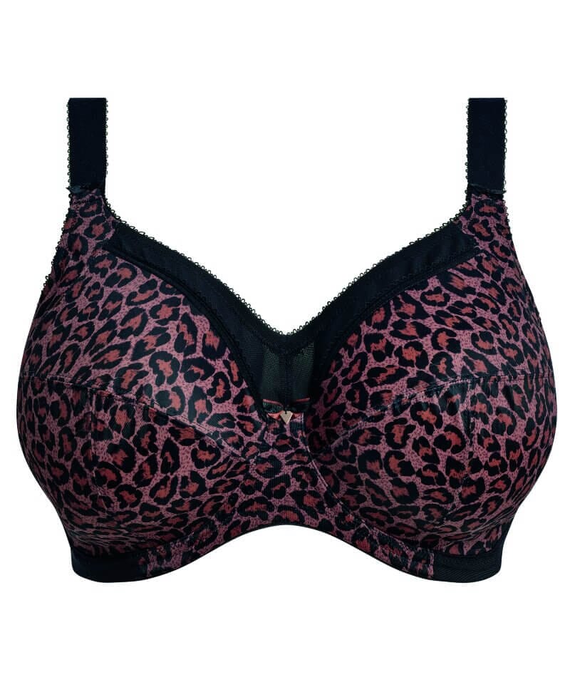 Goddess Kayla Underwire Full Cup Bra - Dark Leopard - Image 3