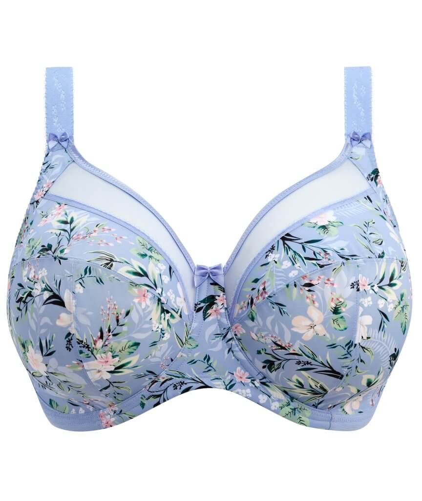 Goddess Kayla Underwired Banded Bra - Cornflower - Image 6
