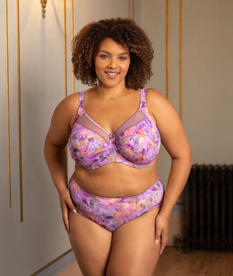 Goddess Kayla Underwired Banded Bra - Lotus - Image 3