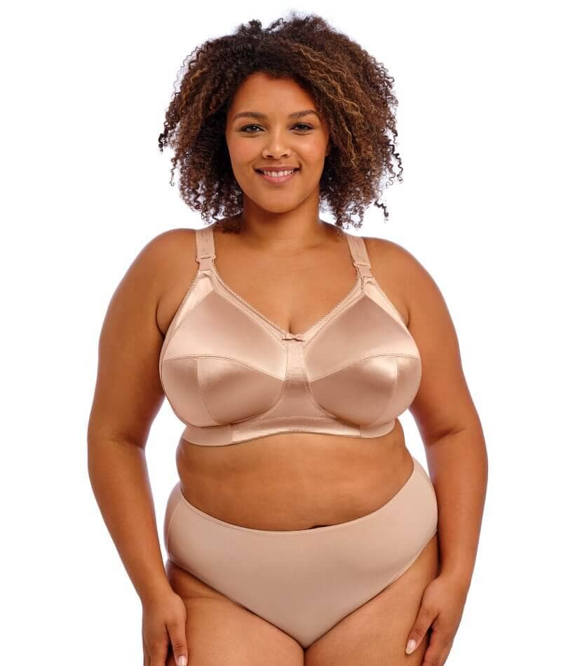 Goddess Keira Wire-Free Nursing Bra - Nude - Image 4