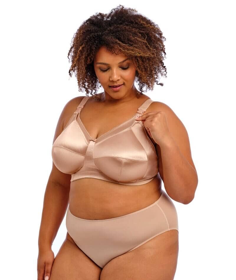 Goddess Keira Wire-Free Nursing Bra - Nude - Image 6