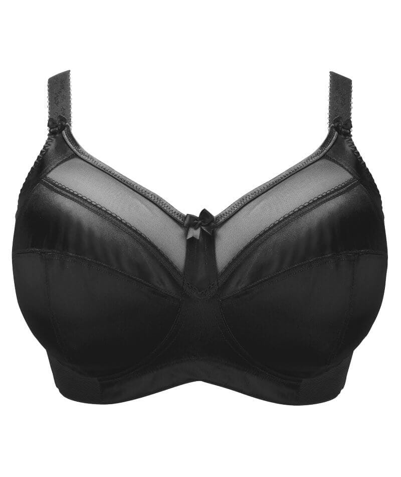 Goddess Keira Soft Cup Wire-Free Bra - Black - Image 5