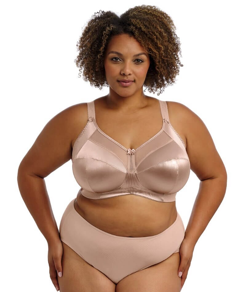 Goddess Keira Soft Cup Wire-Free Bra - Fawn - Image 3