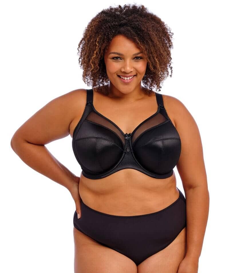 Goddess Keira Underwired Banded Bra - Black - Image 5