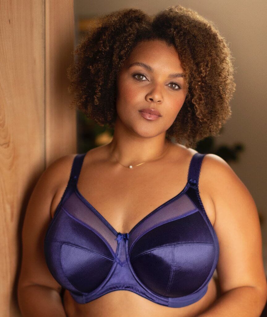 Goddess Keira Underwired Banded Bra - Ink - Image 4