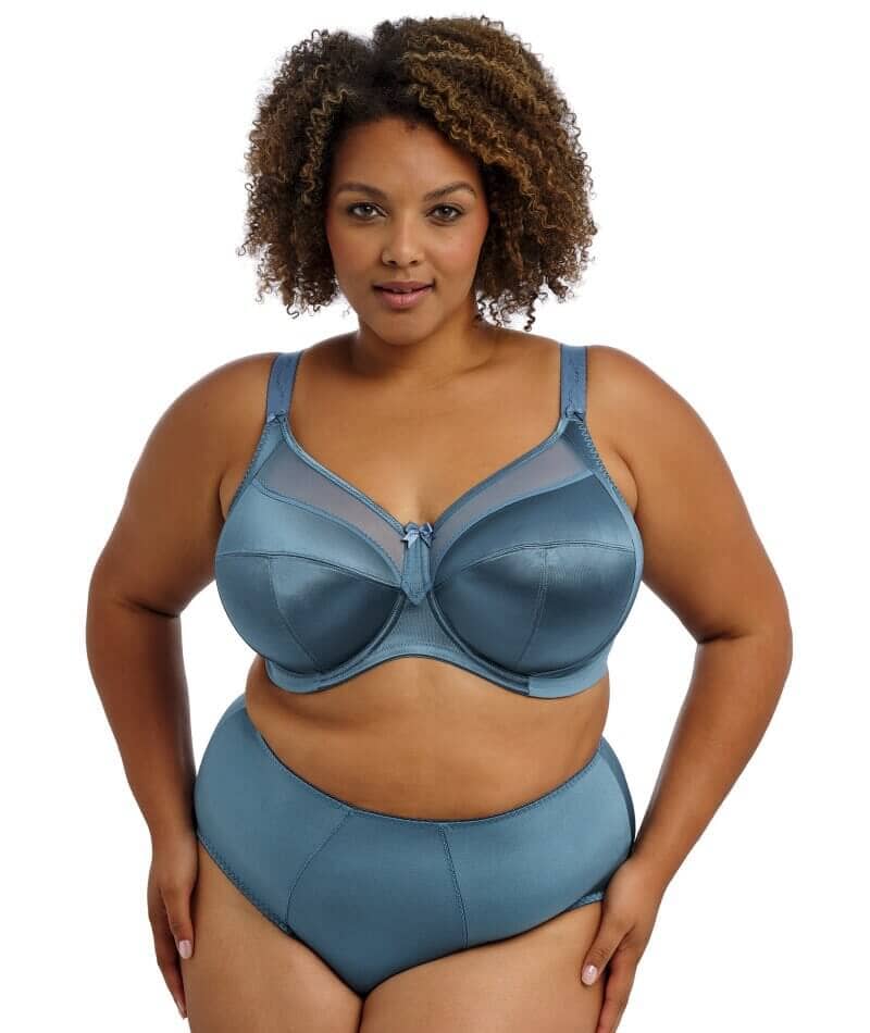 Goddess Keira Underwired Banded Bra - Mediterranean Blue - Image 4