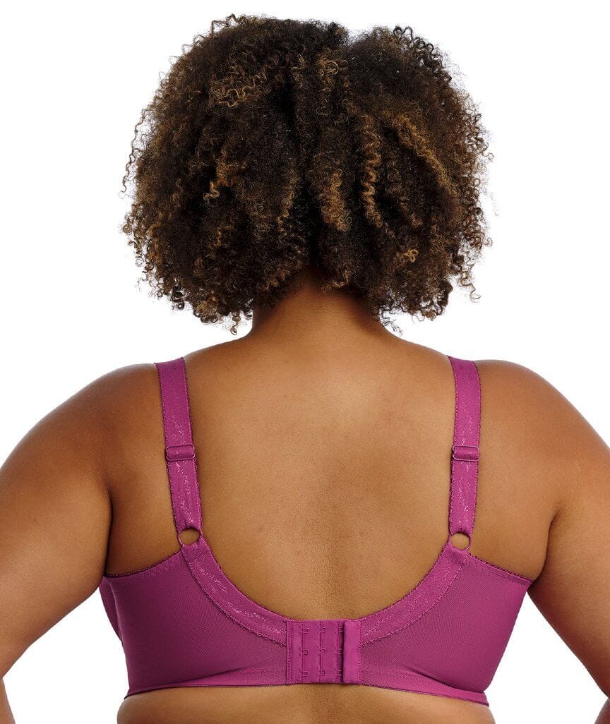 Goddess Keira Underwired Banded Bra - Mulberry - Image 2