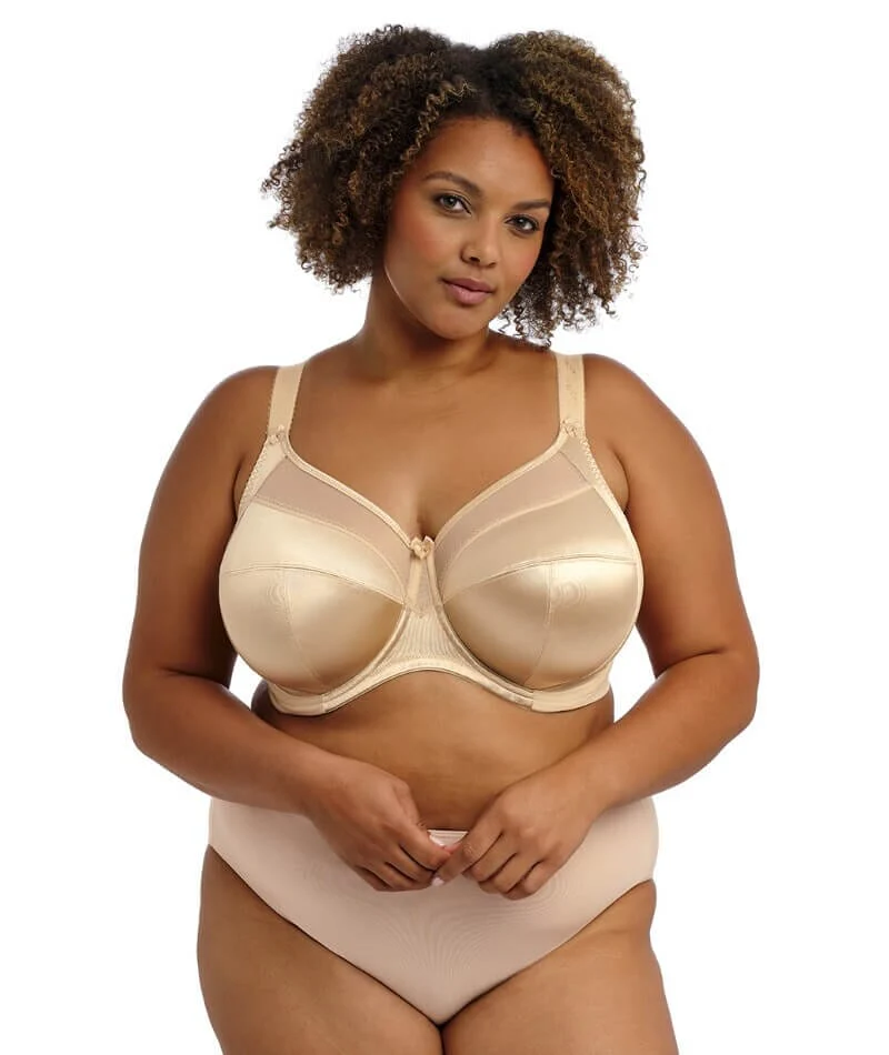 Goddess Keira Underwired Banded Bra - Nude - Image 4