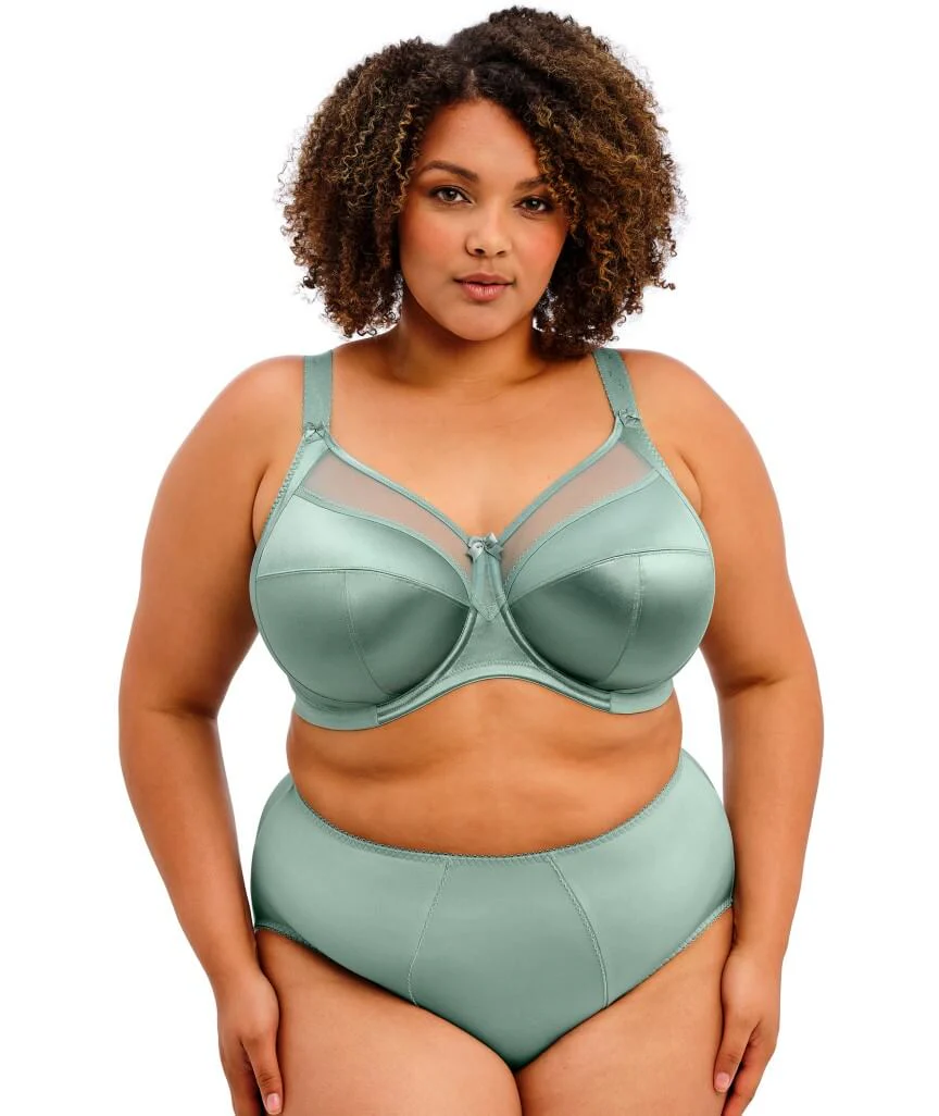Goddess Keira Underwired Banded Bra - Seafoam - Image 4