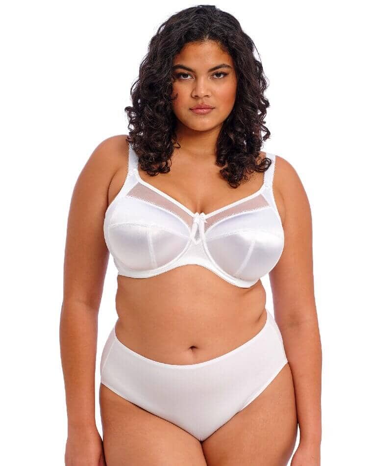 Goddess Keira Underwired Banded Bra - White - Image 4