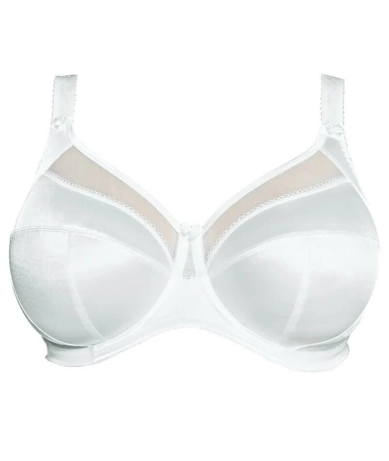 Goddess Keira Underwired Banded Bra - White - Image 5