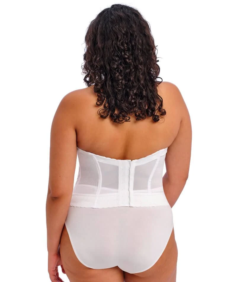 Goddess Lace Bridal Bustier - White - Image 2