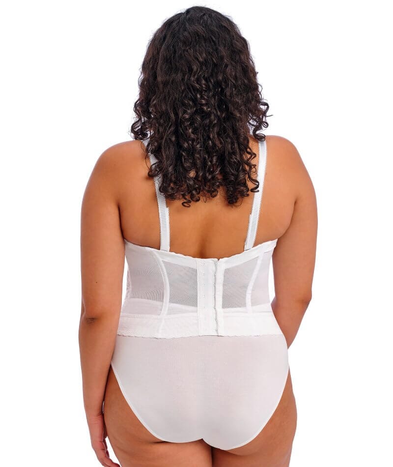 Goddess Lace Bridal Bustier - White - Image 7
