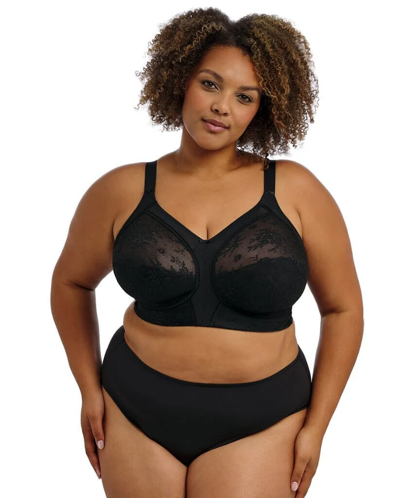 Goddess Verity Wire-Free Bra - Black - Image 4
