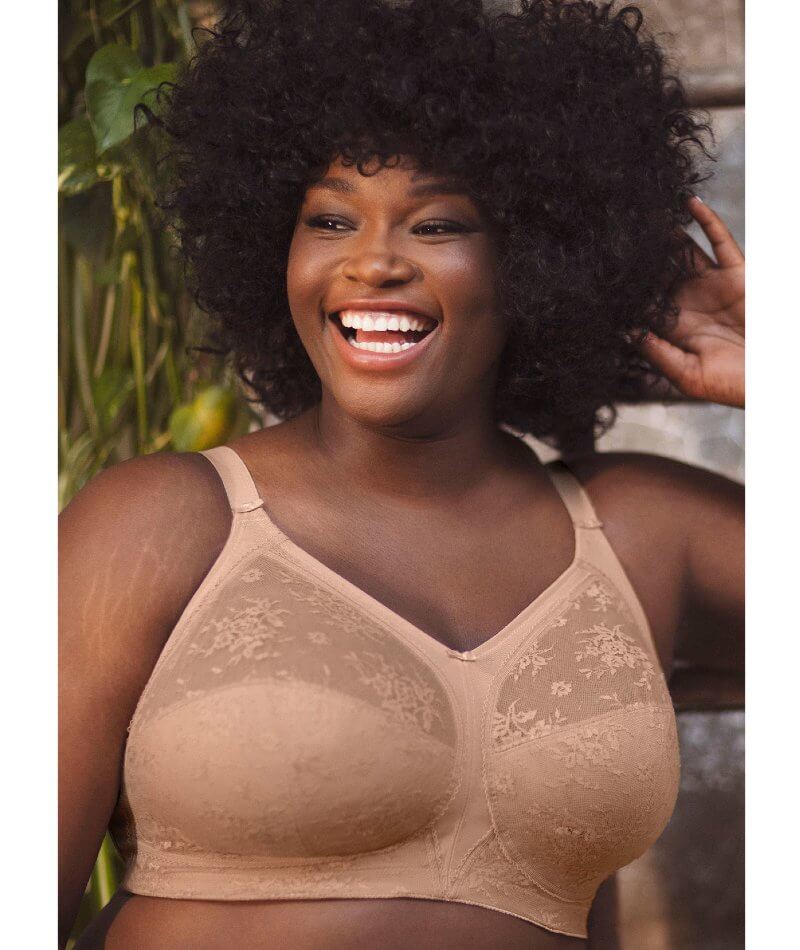 Goddess Verity Wire-Free Bra - Fawn - Image 4