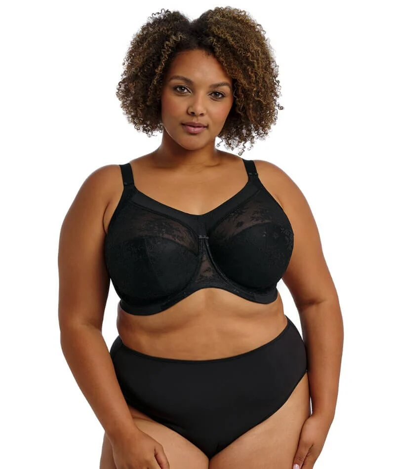 Goddess Verity Underwired Full Cup Bra - Black - Image 4
