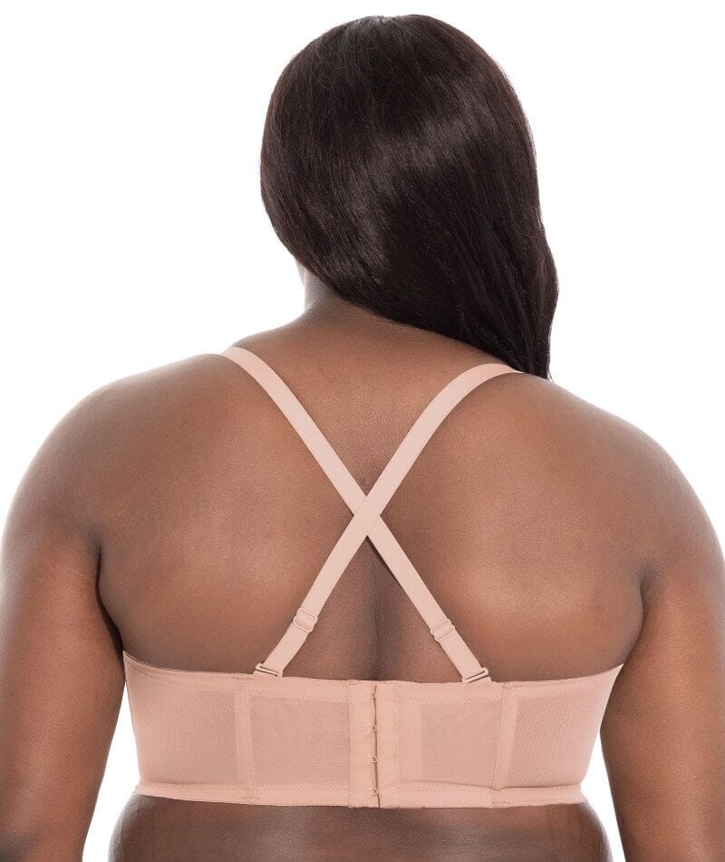 Goddess Verity Underwired Strapless Bra - Fawn - Image 2