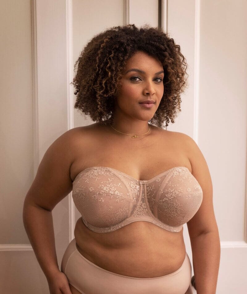 Goddess Verity Underwired Strapless Bra - Fawn - Image 6