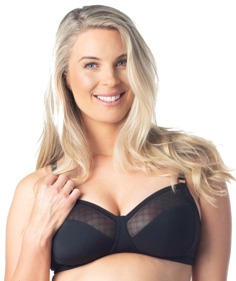 Hotmilk Lunar Eclipse Nursing Wire-Free Bra - Black - Image 10