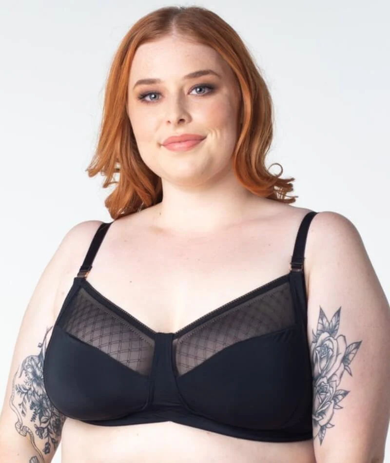 Hotmilk Lunar Eclipse Nursing Wire-Free Bra - Black - Image 11
