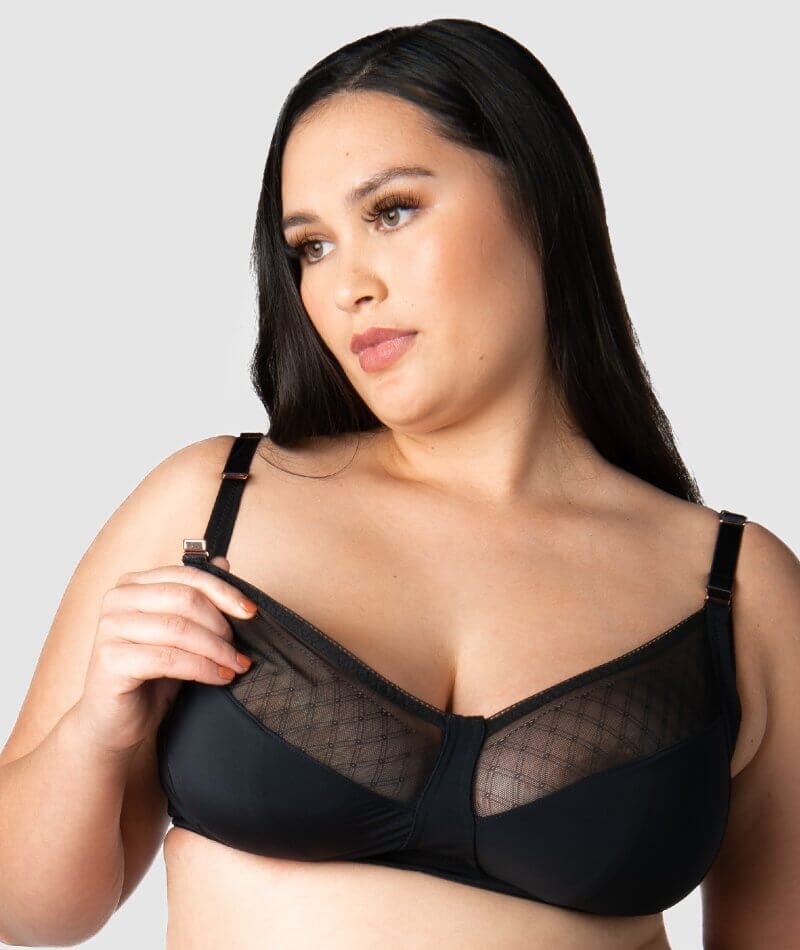Hotmilk Lunar Eclipse Nursing Wire-Free Bra - Black - Image 2