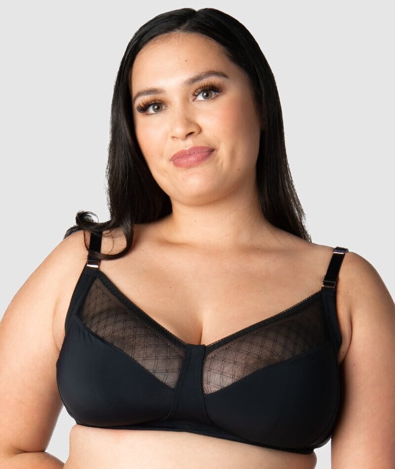 Hotmilk Lunar Eclipse Nursing Wire-Free Bra - Black - Image 6