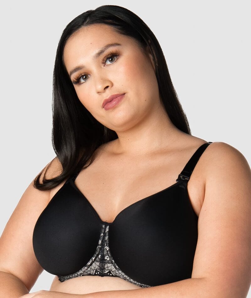 Hotmilk Obsession Maternity & Nursing Bra - Black - Image 5