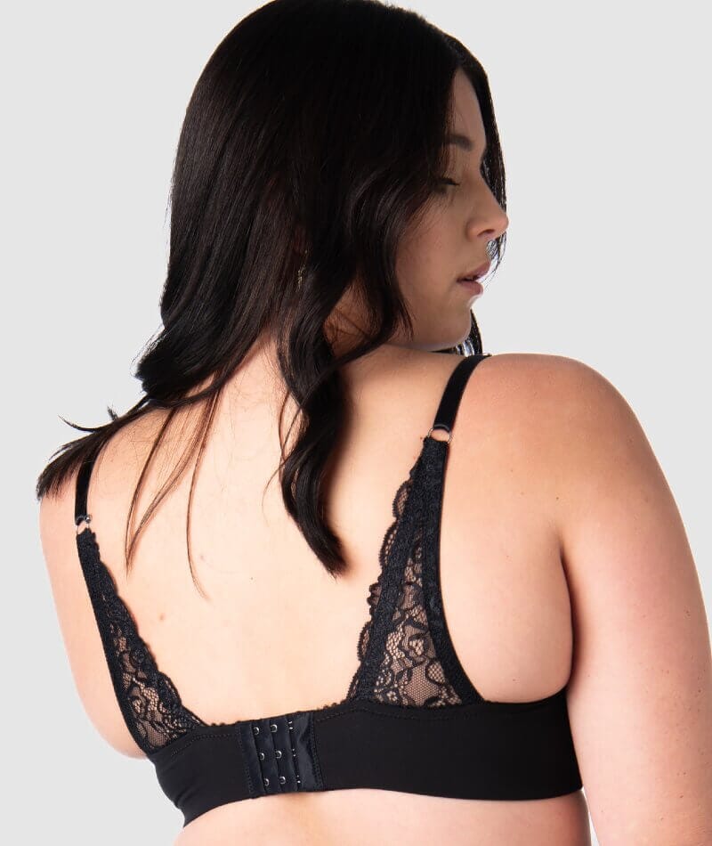Hotmilk Temptation Maternity & Nursing Bra - Black - Image 3