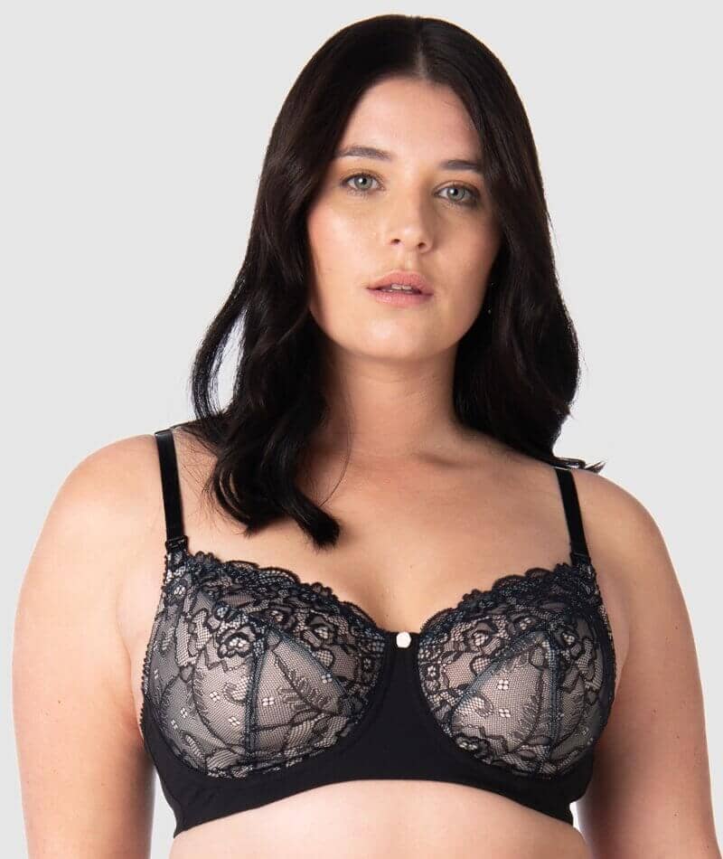 Hotmilk Temptation Maternity & Nursing Bra - Black - Image 4