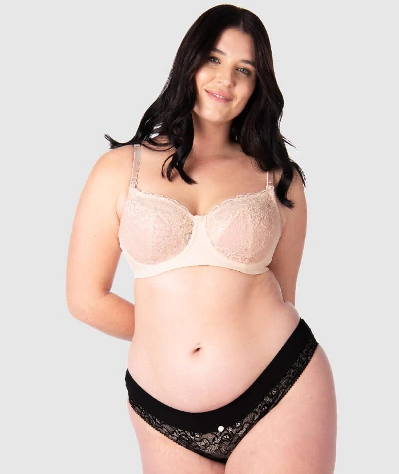 Hotmilk Temptation Maternity & Nursing Bra - Powder - Image 10