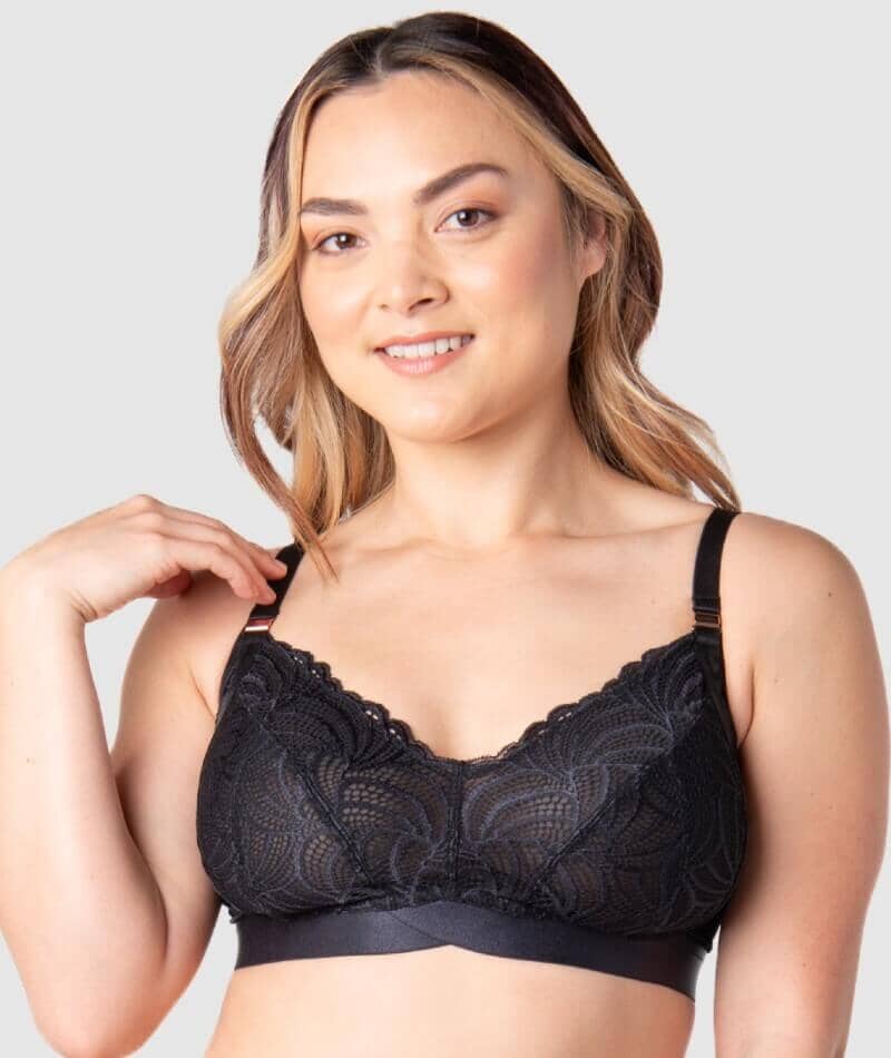 Hotmilk Warrior 2.0 Flexfit Wire-Free Nursing  Bra - Black - Image 5