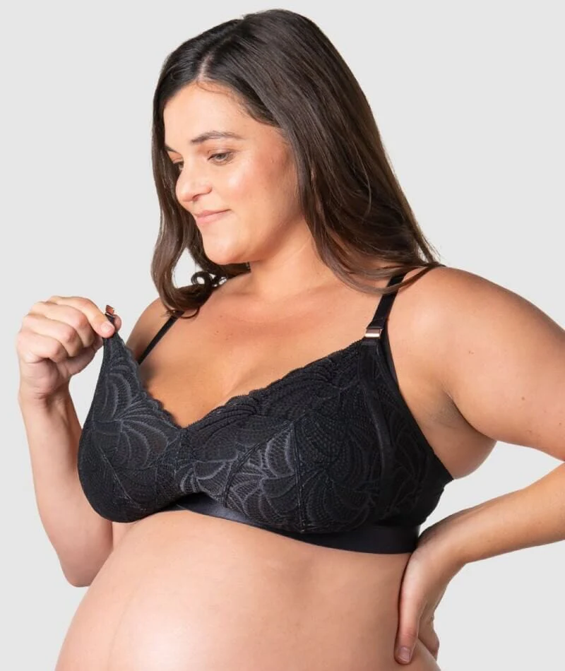 Hotmilk Warrior 2.0 Flexfit Wire-Free Nursing  Bra - Black - Image 6
